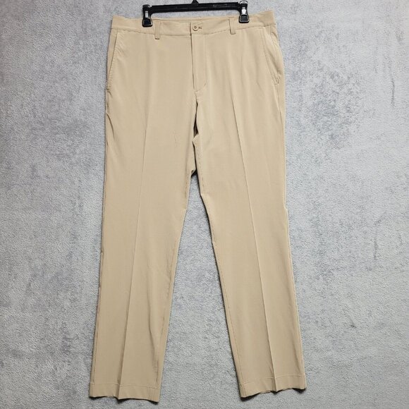 Vineyard Vines Pants Men's 36x31 Brown Performance Stretch Chino Golf Casual - Picture 1 of 11
